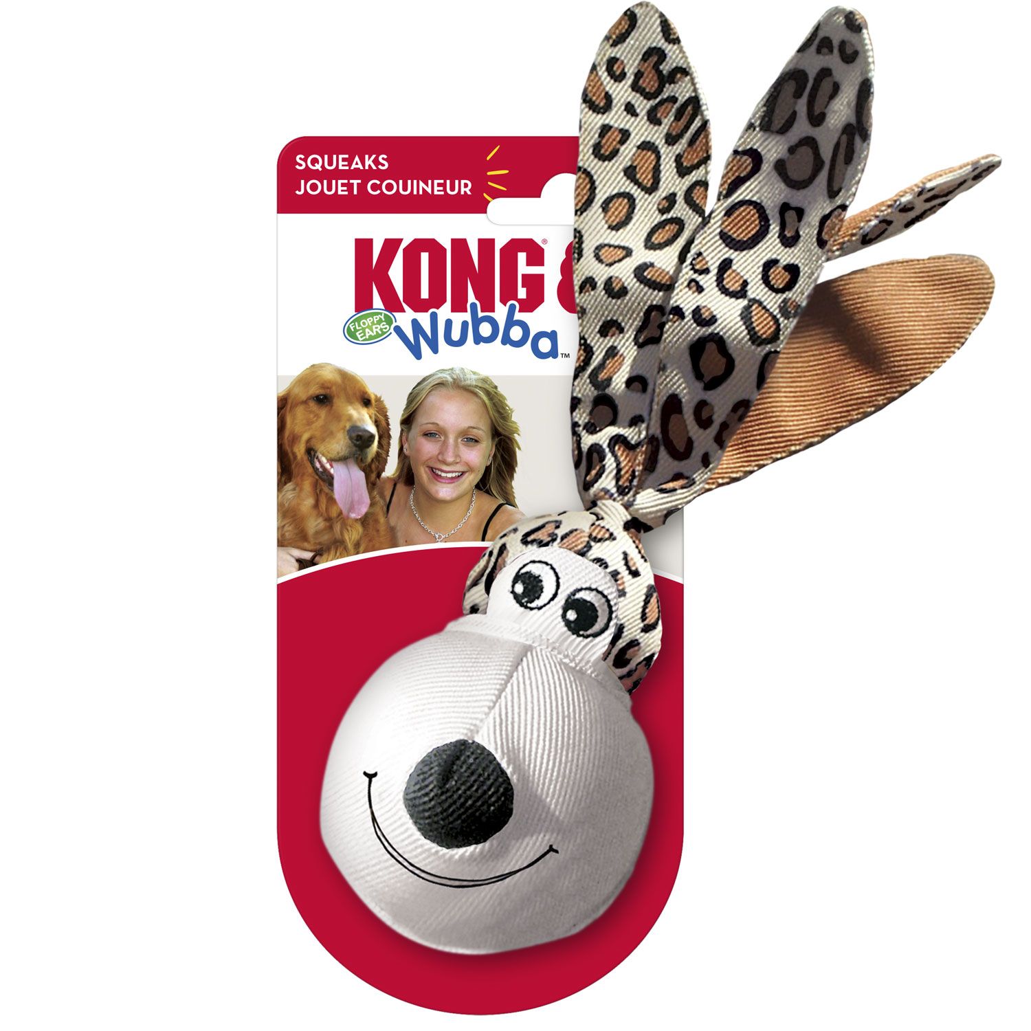Kong Wubba Floppy Ears Hondenspeelgoed Small - Afbeelding 2