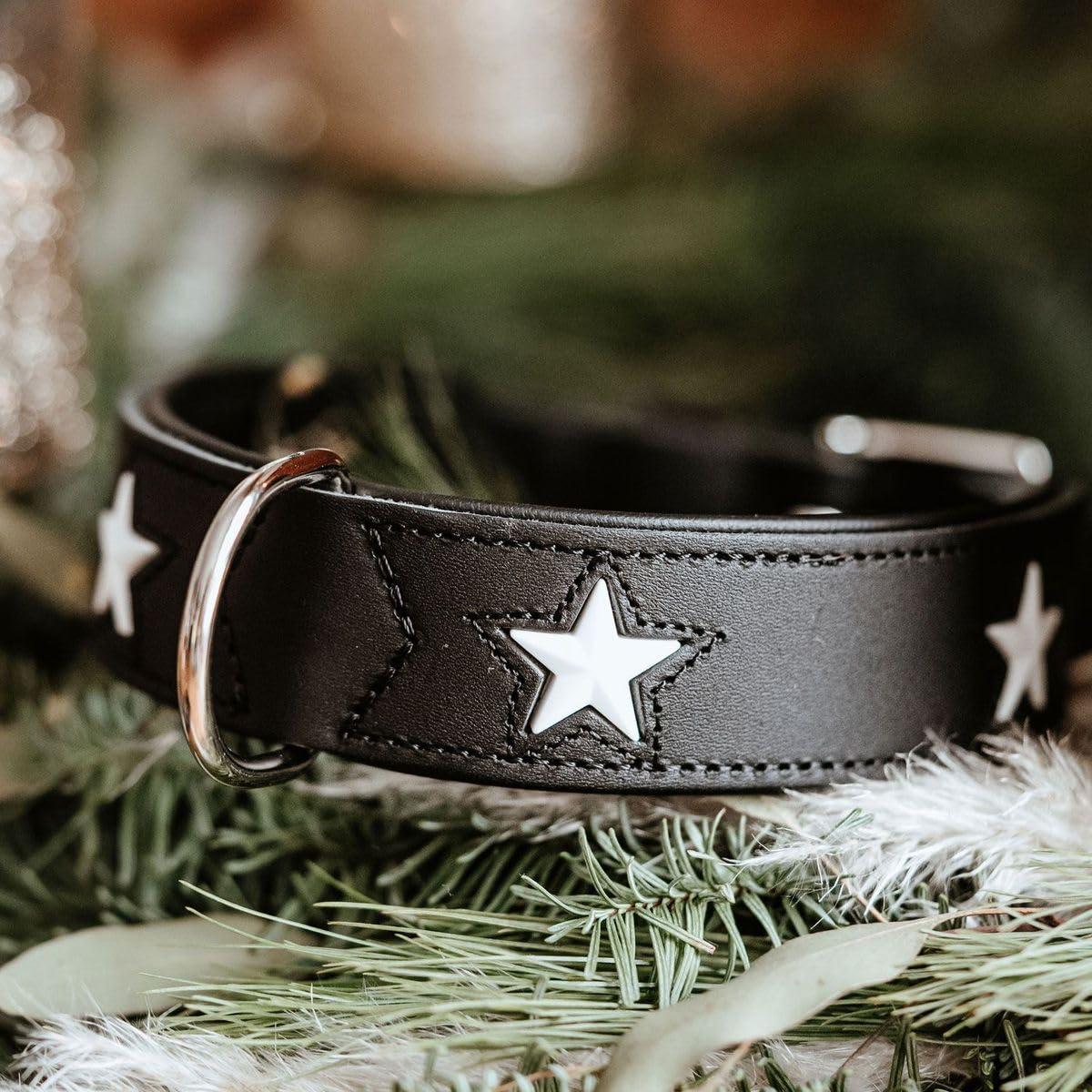 Hunter Hondenhalsband Magic Star Zwart - Afbeelding 4