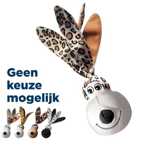 Kong Wubba Floppy Ears Hondenspeelgoed Small